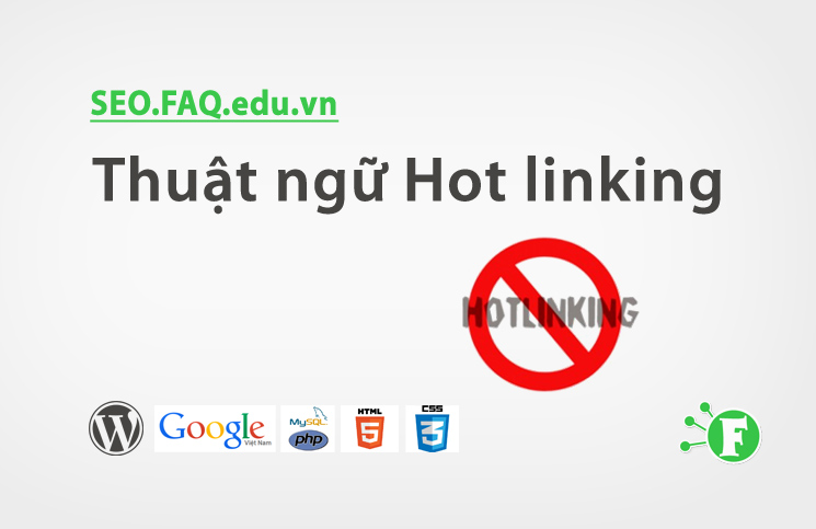 Thuật ngữ Hot linking