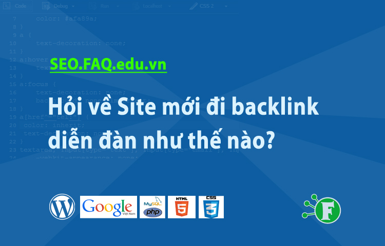 Hỏi về Site mới đi backlink diễn đàn như thế nào?