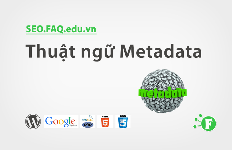 Thuật ngữ Metadata