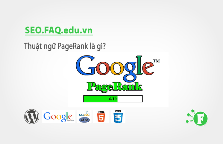 Thuật ngữ PageRank là gì?