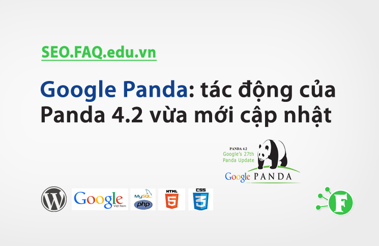 Google Panda: tác động của Panda 4.2 vừa mới cập nhật